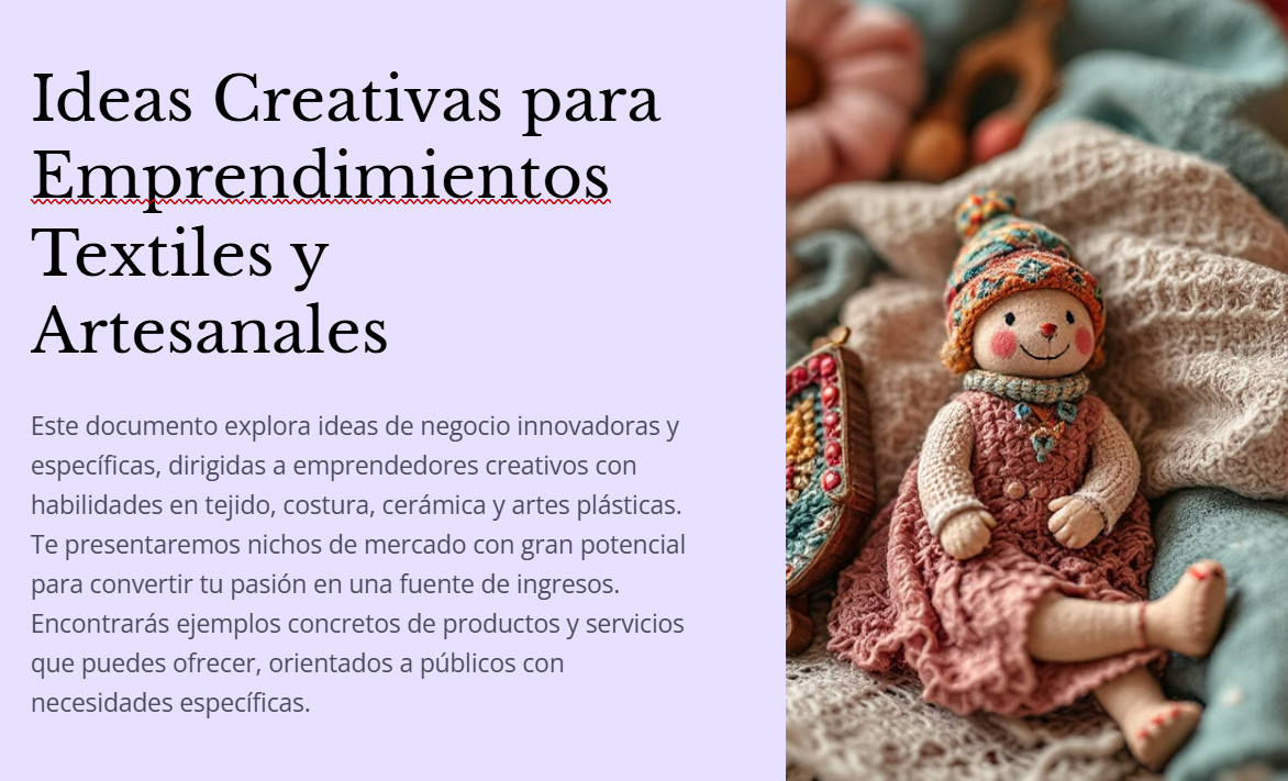E-book Del taller al exito 1 y 2 manual para emprender como artesano