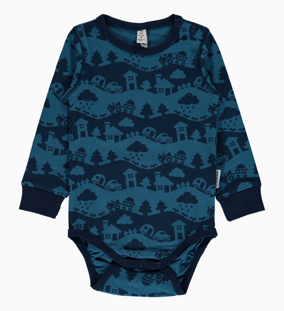 Baby Body Landschaft blau maxomorra