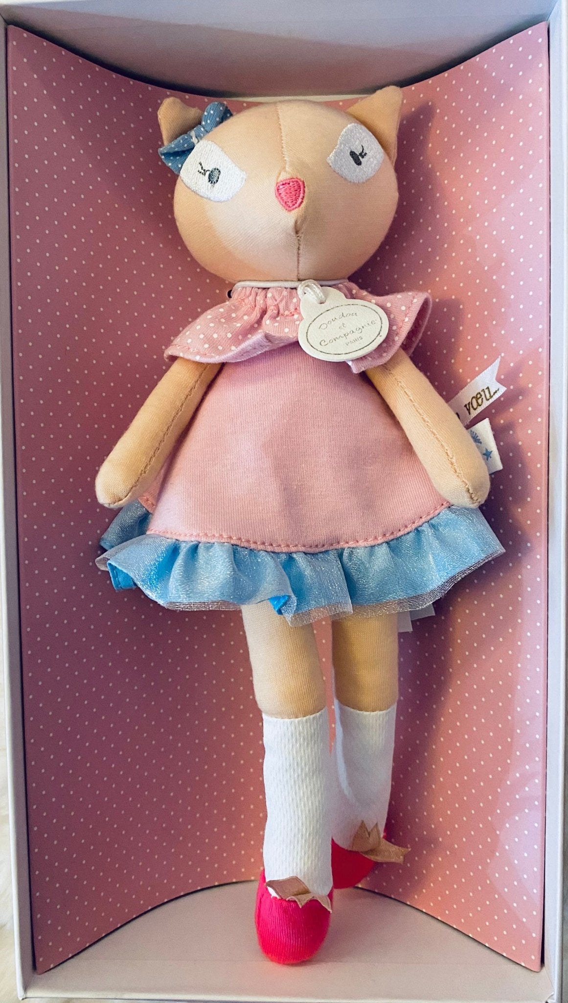 Fuchs Puppe Doudou et Compagnie Paris doudou et compagnie