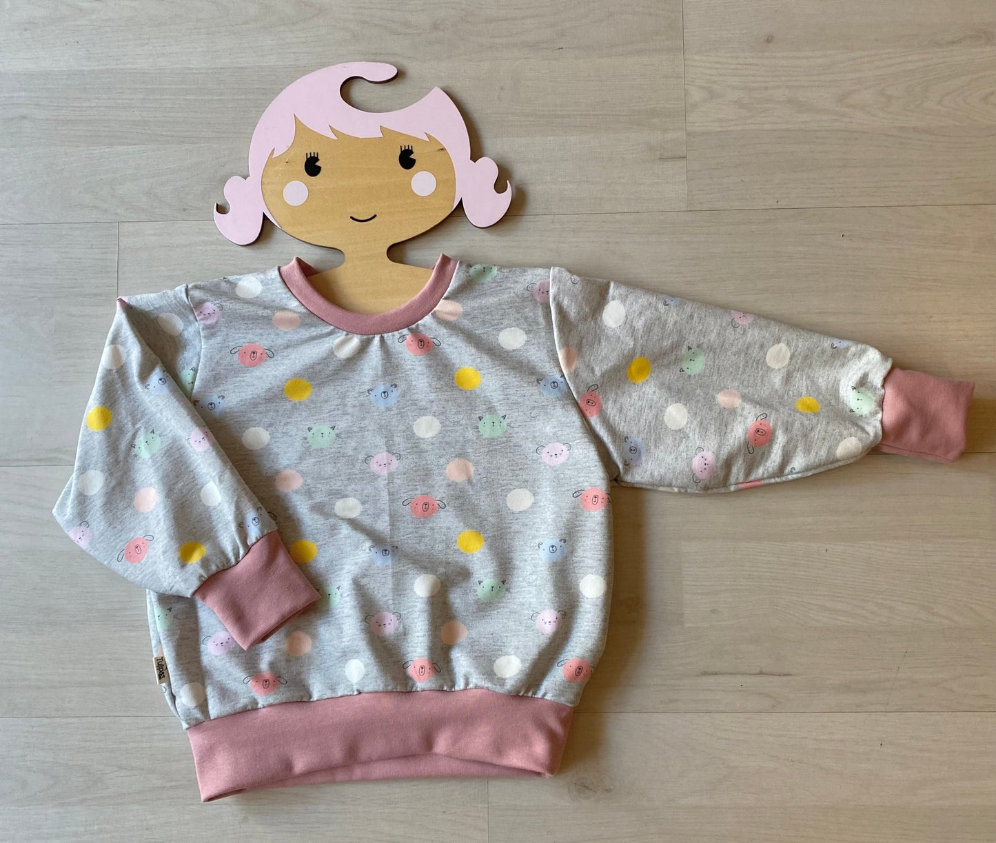 Hoodie Sweater Tier Gesichter Tulipas Berlin