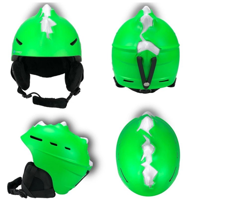 Skihelm Kinderhelm Neon Crazy Safety Crazy Safety