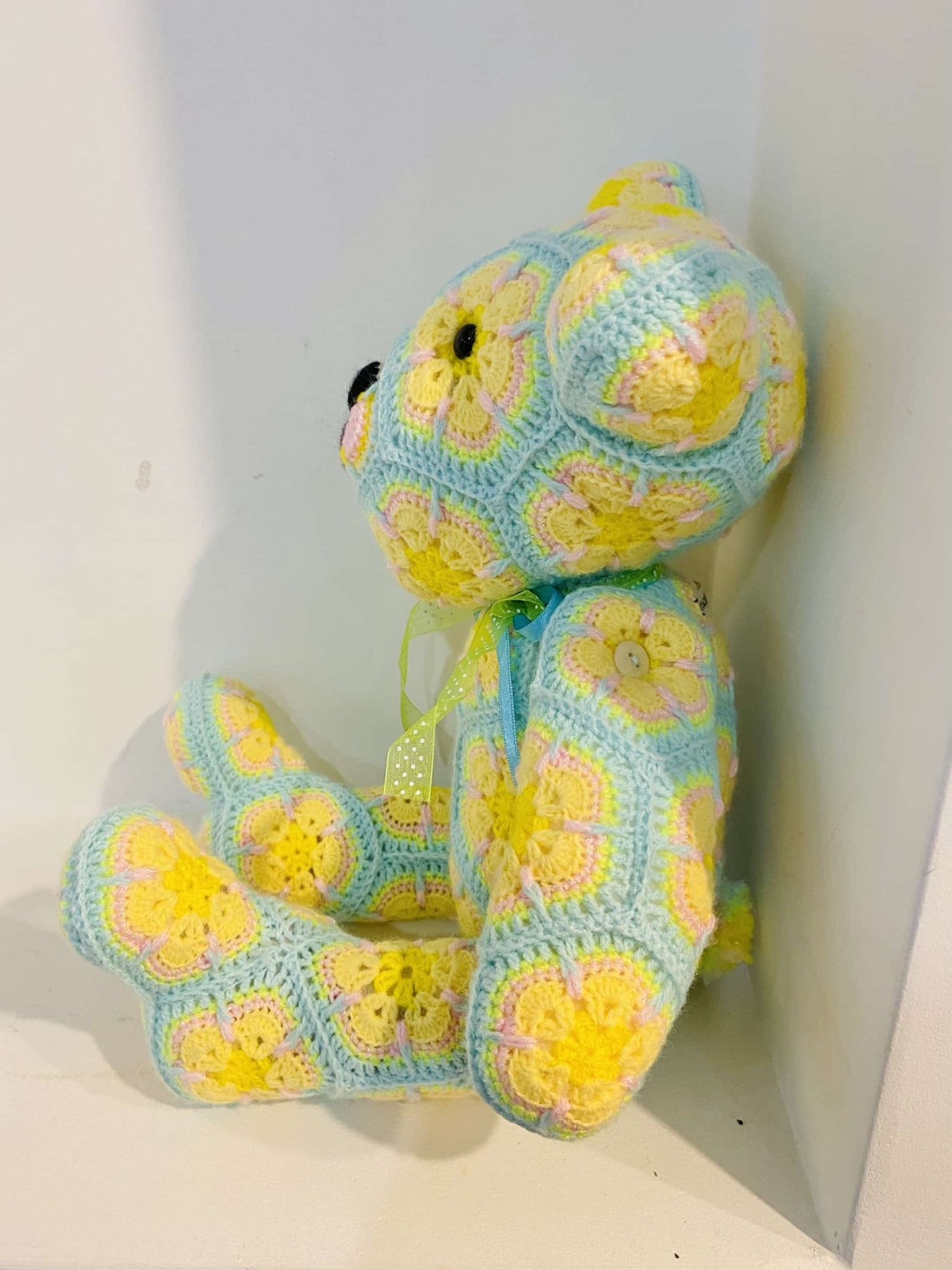 Teddybär gehäkelt Tulipas Berlin
