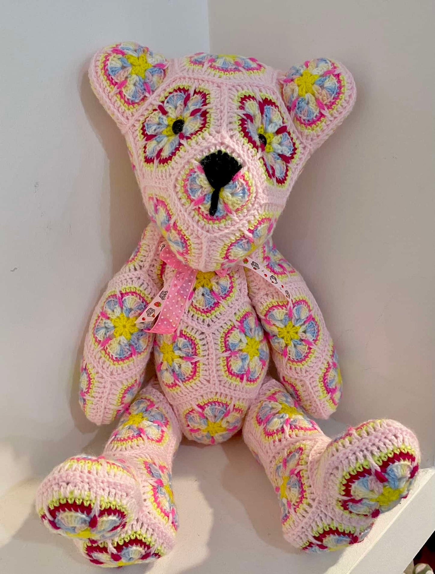 Teddybär gehäkelt Tulipas Berlin