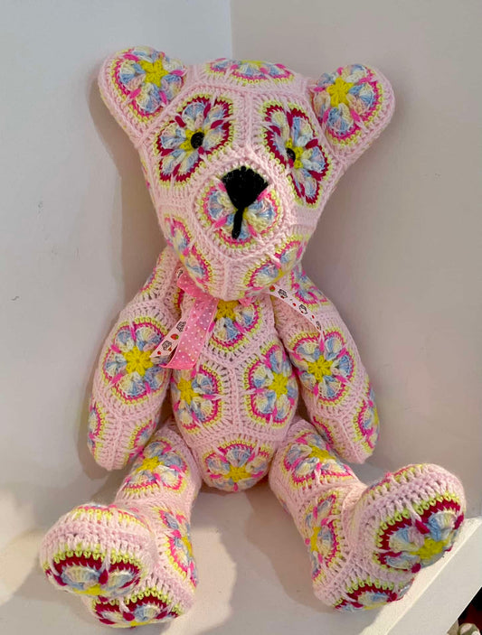 Teddybär gehäkelt Tulipas Berlin