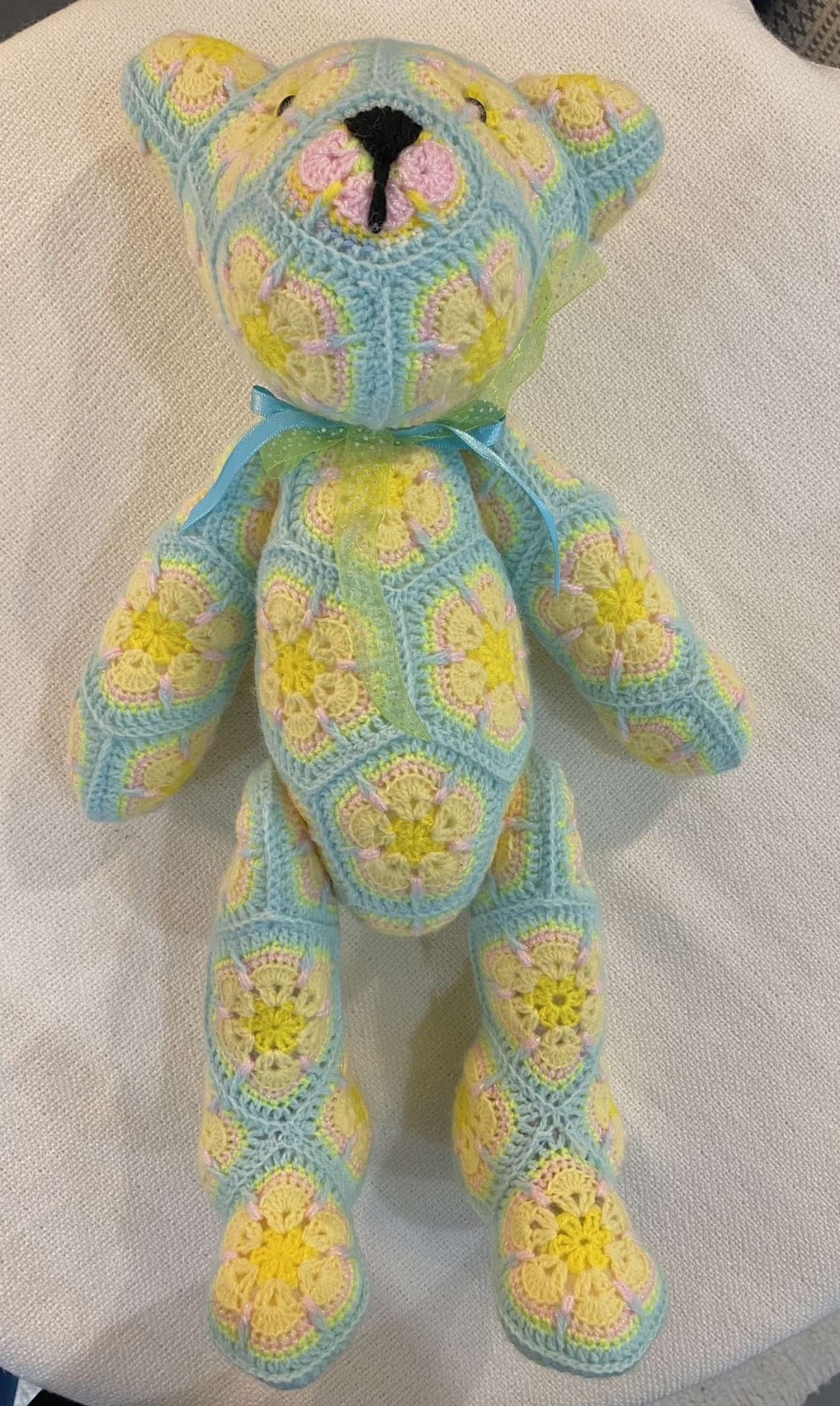 Teddybär gehäkelt Tulipas Berlin