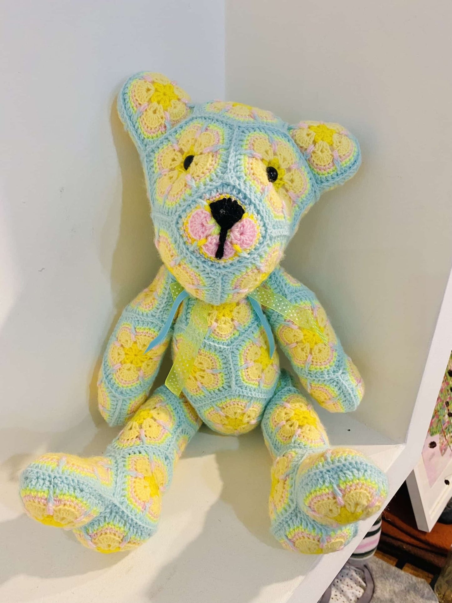 Teddybär gehäkelt Tulipas Berlin