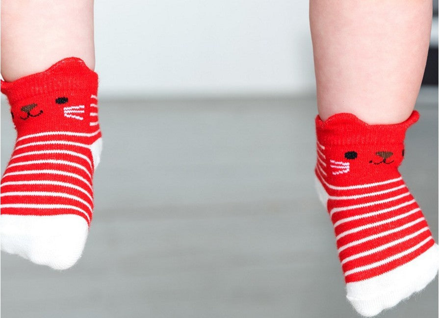 Babysocken Geschenkbox Katze Rex London