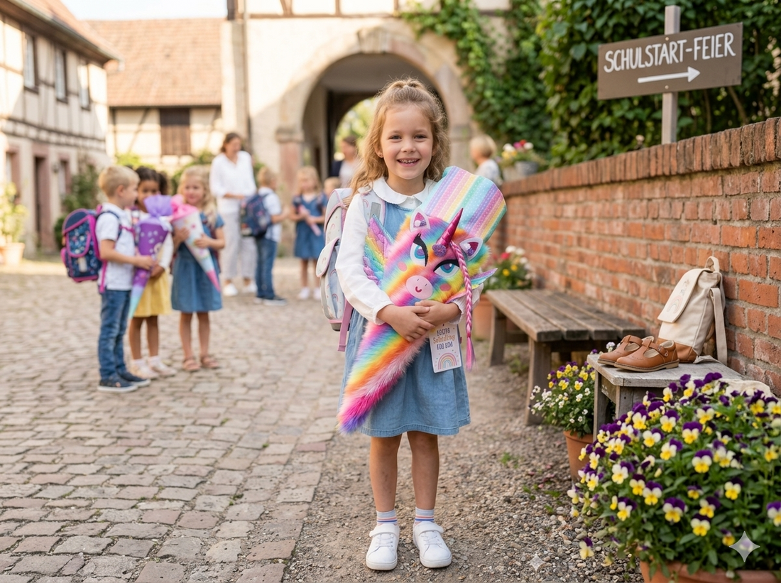 Schultüten für Mädchen 2026 | Top Motive Handmade