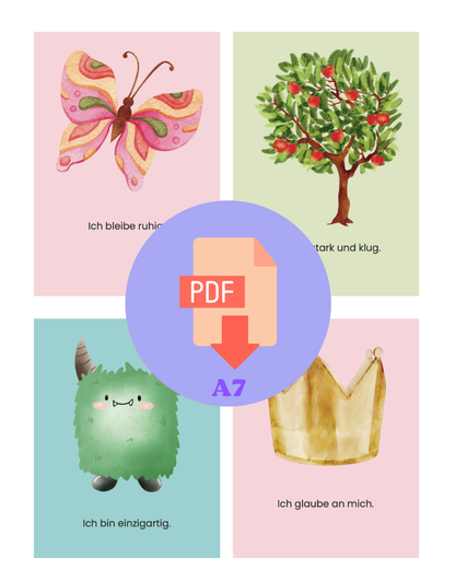 30 Mutmachkarten zur Einschulung Tulipas Berlin