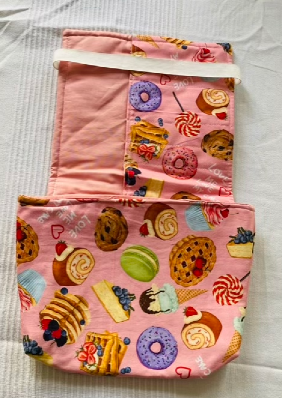 Buch-Organizer „Zuckertraum“ – Größe M Tulipas handmade