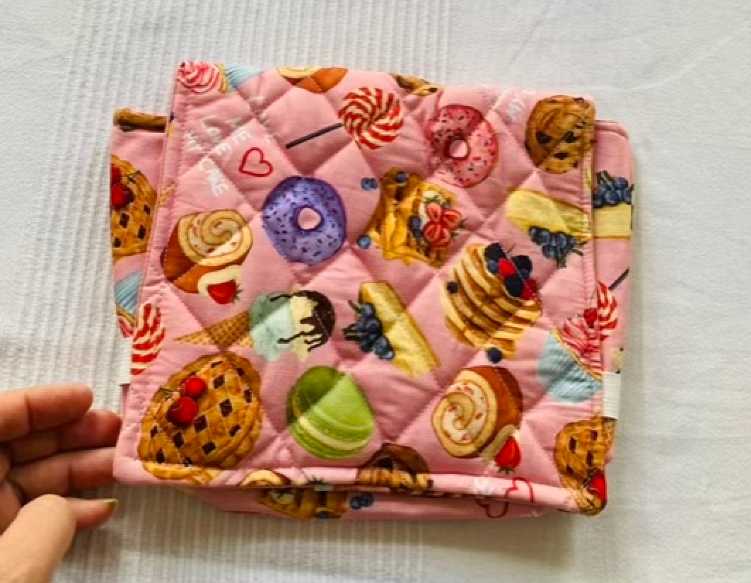 Buch-Organizer „Zuckertraum“ – Größe M Tulipas handmade