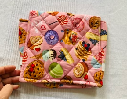 Buch-Organizer „Zuckertraum“ – Größe M Tulipas handmade