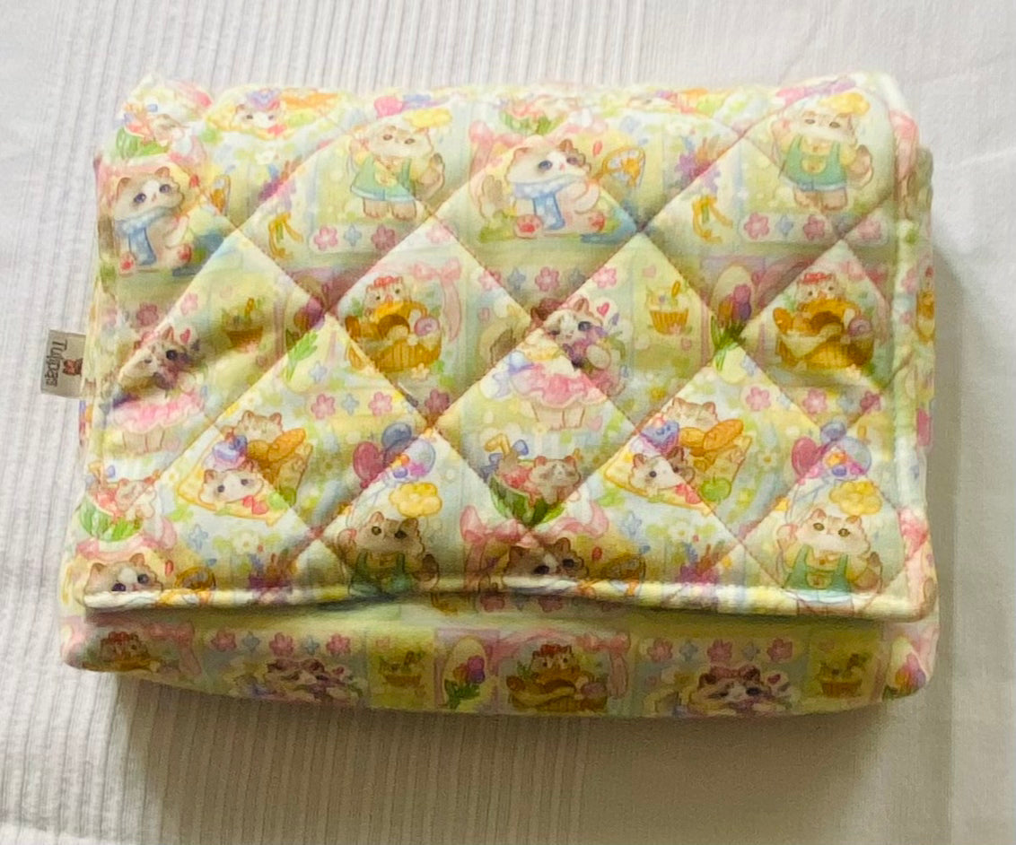 Buch-Organizer „Hamster-Picknick“ – Größe M Tulipas handmade