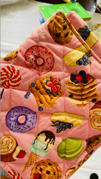 Buch-Organizer „Zuckertraum“ – Größe M Tulipas handmade