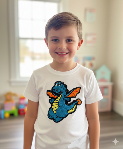 XL Applikation Patch Dinosaurier/Dino/Applikation/Pailletten Aufnäher Tulipas Berlin