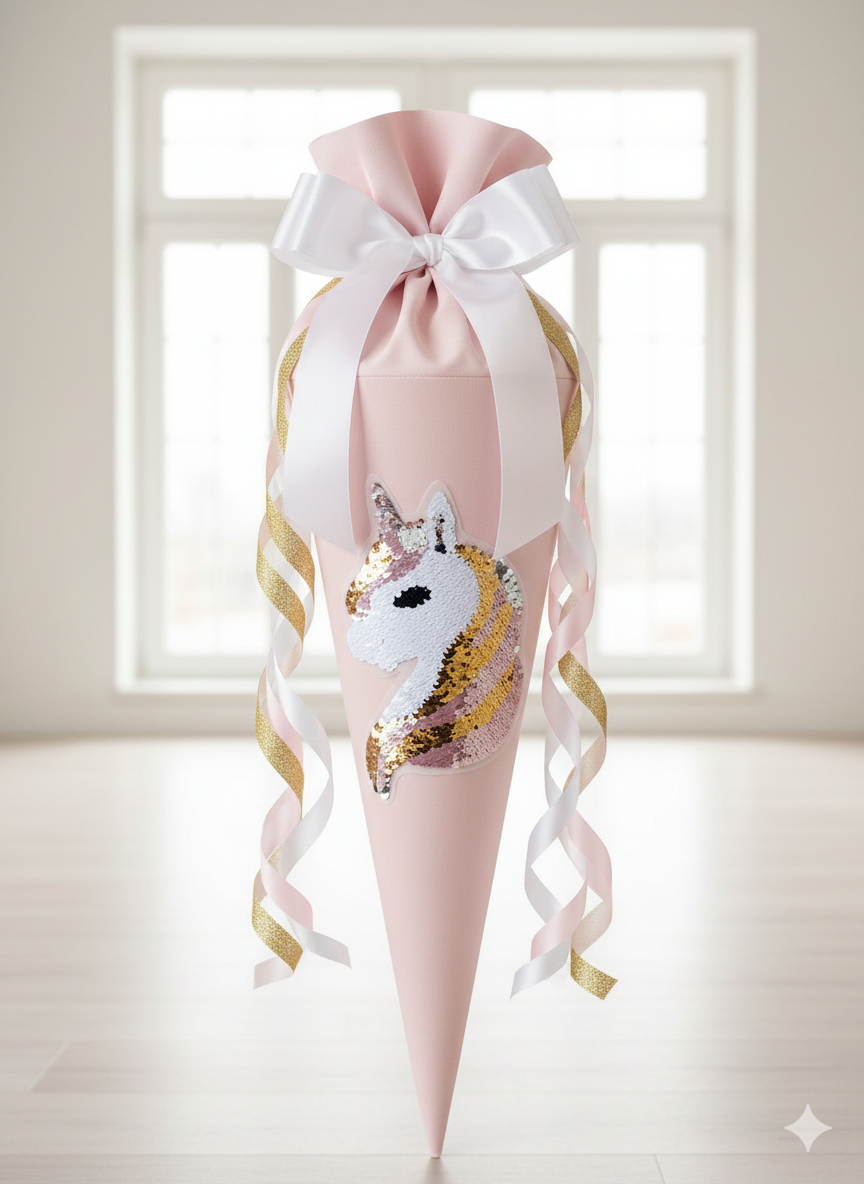 XL Applikation Patch  Einhorn Pferd Applikation/Pailletten Aufnäher Tulipas Berlin