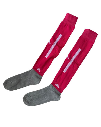 Fußball-Sportsocken, lang, knielang, Baumwolle, Spandex, FußballKniestrümpfe für Teenager – Ergonomische Sportsocken für Fußball & Training Engels