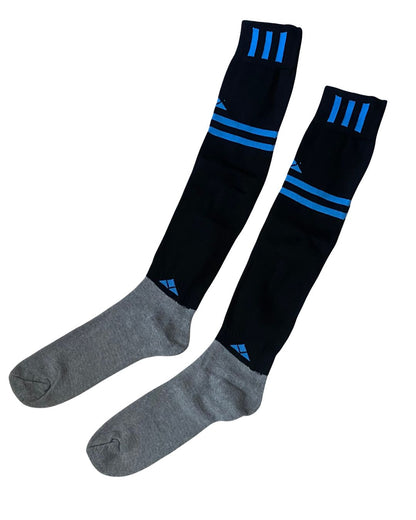 Fußball-Sportsocken, lang, knielang, Baumwolle, Spandex, FußballKniestrümpfe für Teenager – Ergonomische Sportsocken für Fußball & Training Engels