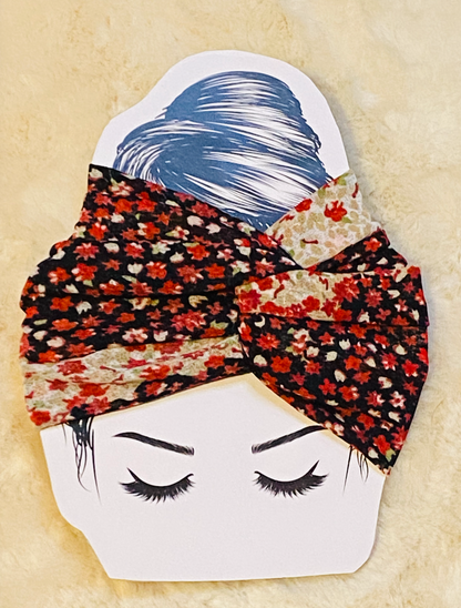 Haarband Turban Damen – Stylisches Stirnband aus weichem Stoff | Boho & Alltag Tulipas Berlin
