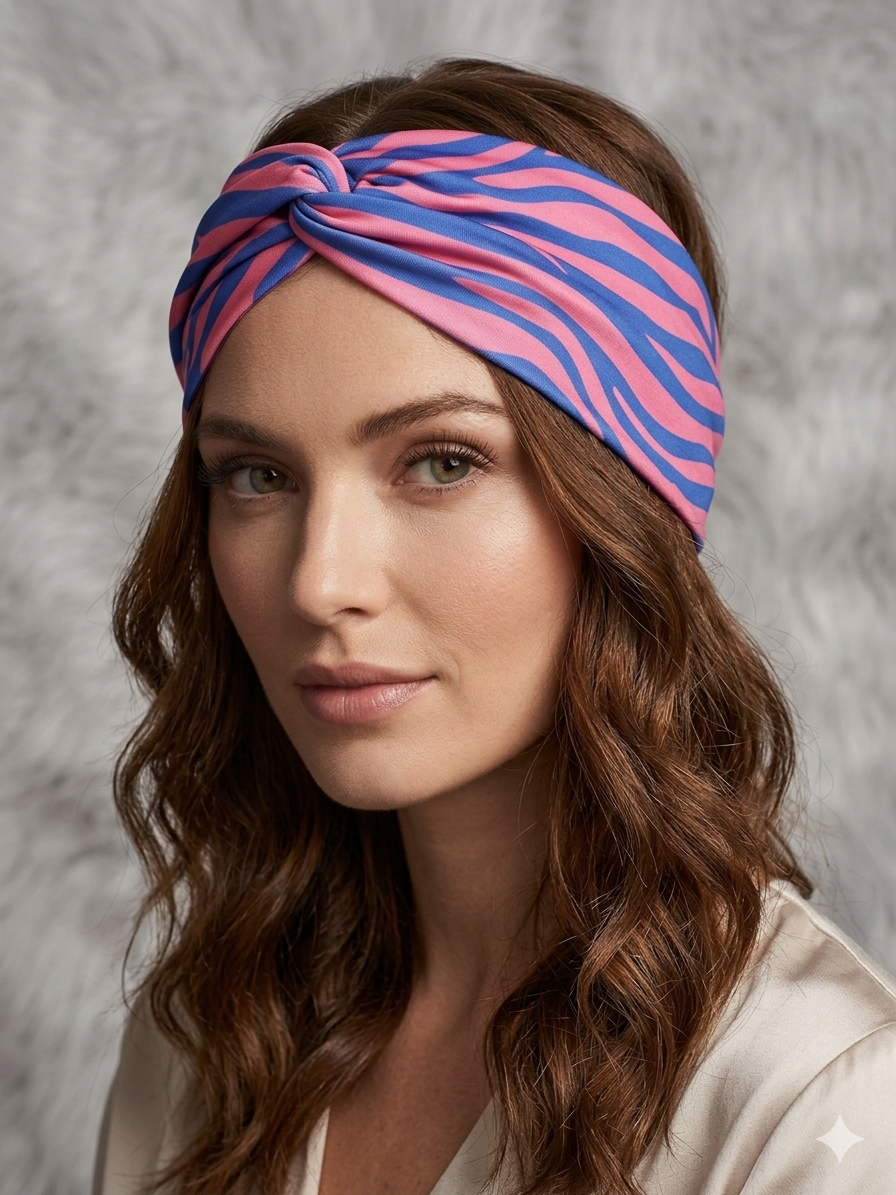 Haarband Turban Damen – Stylisches Stirnband aus weichem Stoff | Boho & Alltag Tulipas Berlin