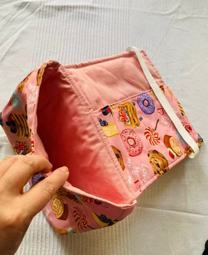 Buch-Organizer „Zuckertraum“ – Größe M Tulipas handmade