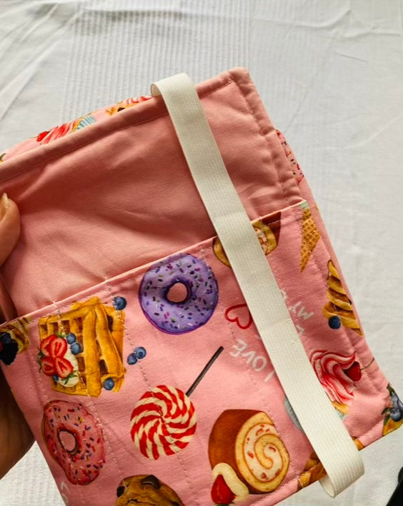 Buch-Organizer „Zuckertraum“ – Größe M Tulipas handmade