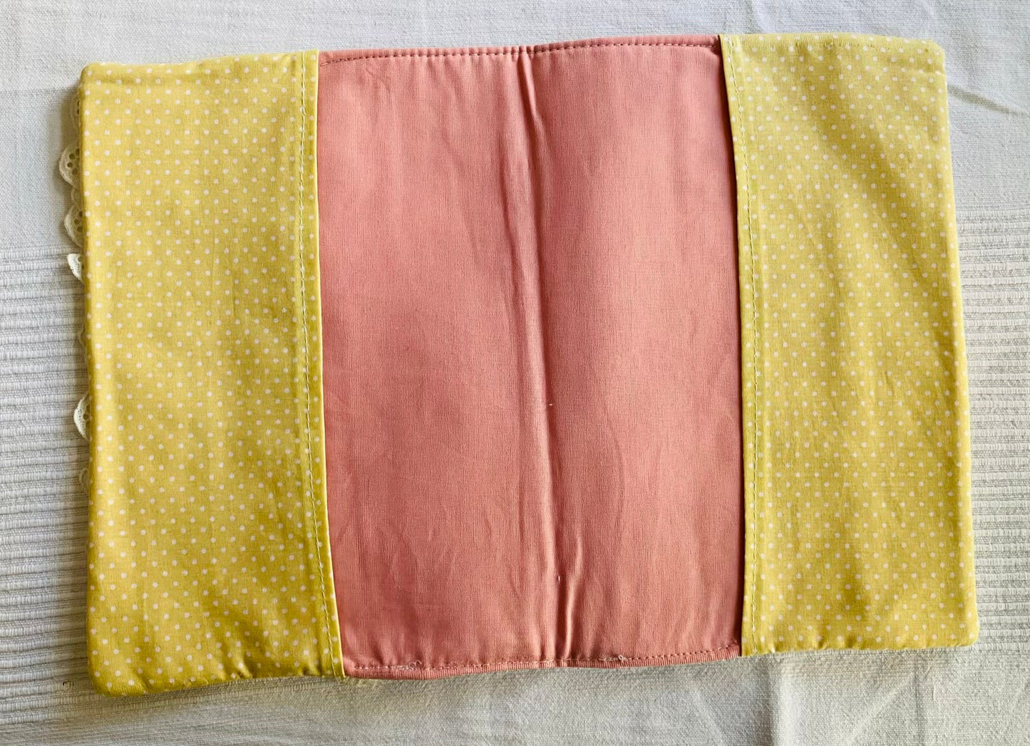 Buchhülle "Schmetterling"aus Stoff für Bücher & Notizbücher Tulipas handmade