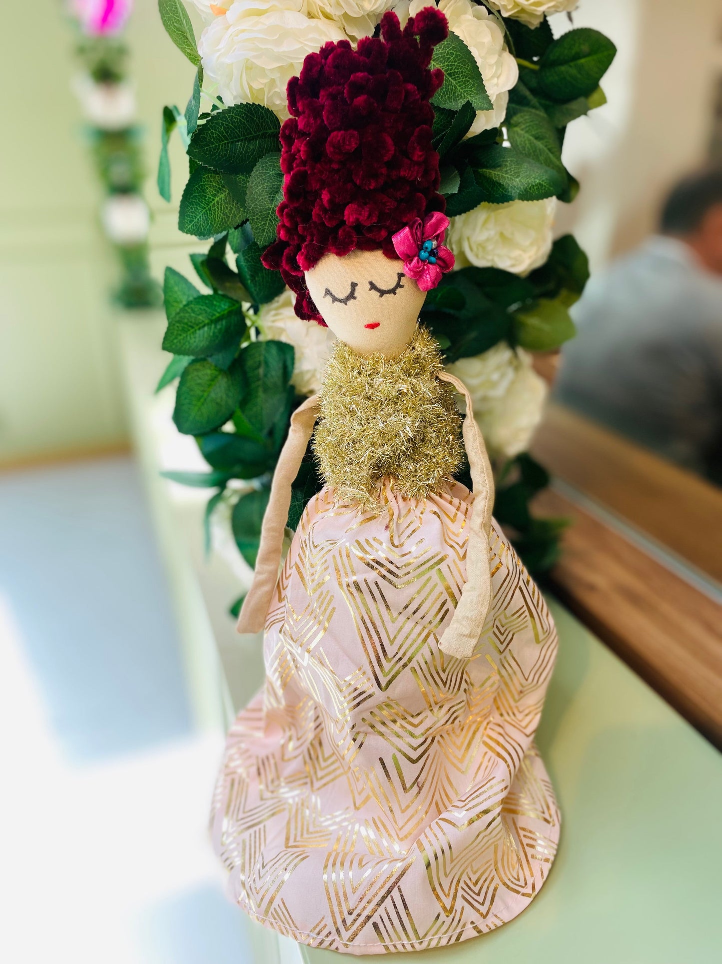 Handgemachte Stoffpuppe für Kinder – liebevolles Einzelstück aus Stoff Tulipas Berlin