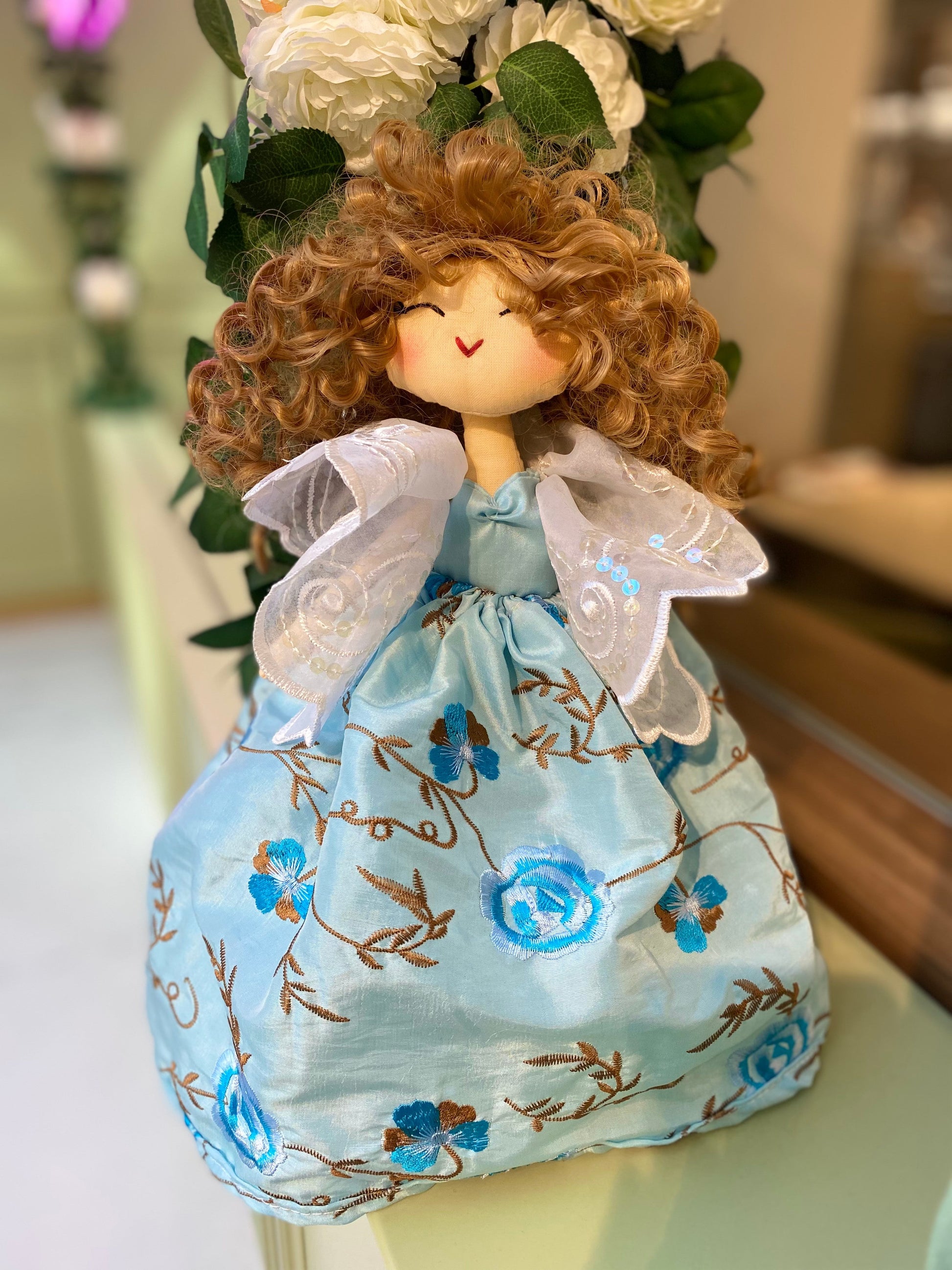 Handgemachte Stoffpuppe für Kinder – liebevolles Einzelstück aus Stoff Tulipas Berlin