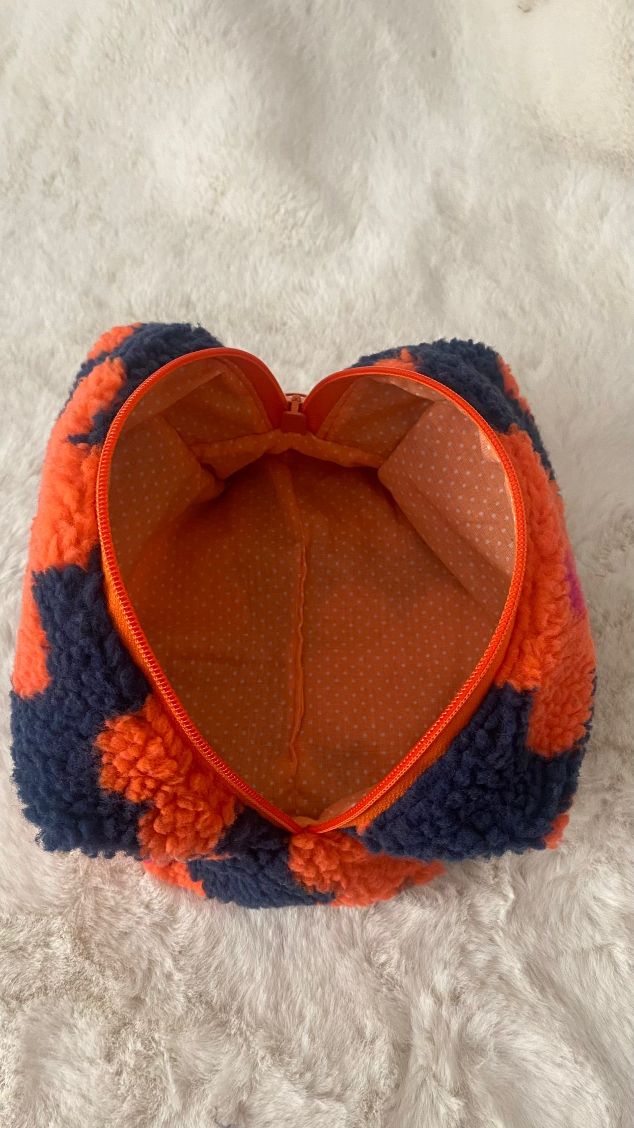 Kosmetiktasche Flower Power – Bunte Retro-Blumen| Handmade Berlin Tulipas handmade