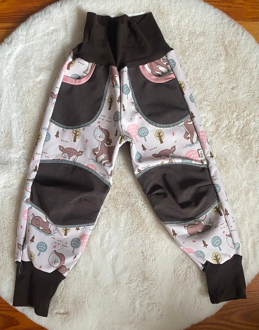 Softshell Outdoor Kinderhose Reh im Wald Tulipas Berlin