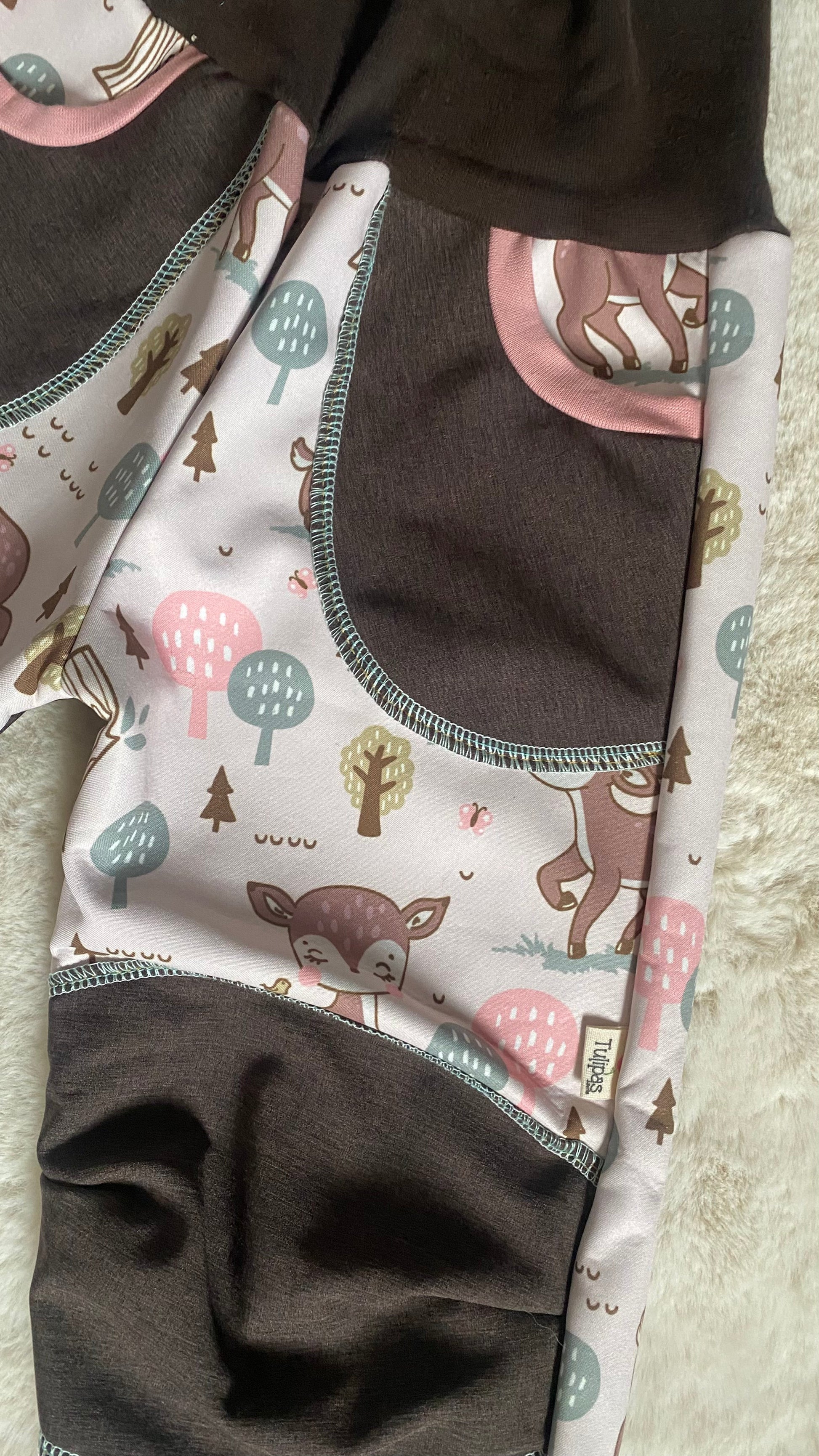 Softshell Outdoor Kinderhose Reh im Wald Tulipas Berlin