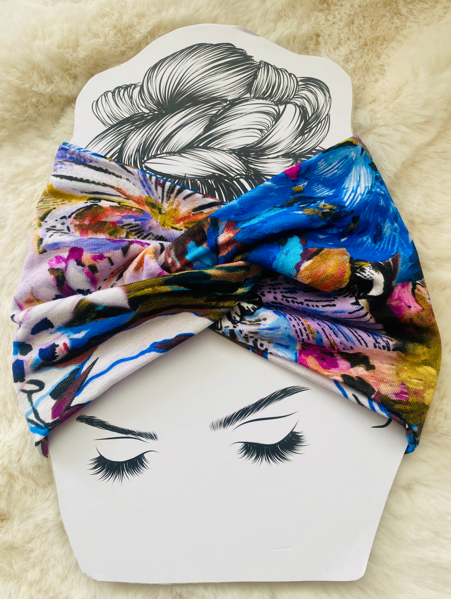 Haarband Turban Damen – Stylisches Stirnband aus weichem Stoff | Boho & Alltag Tulipas Berlin