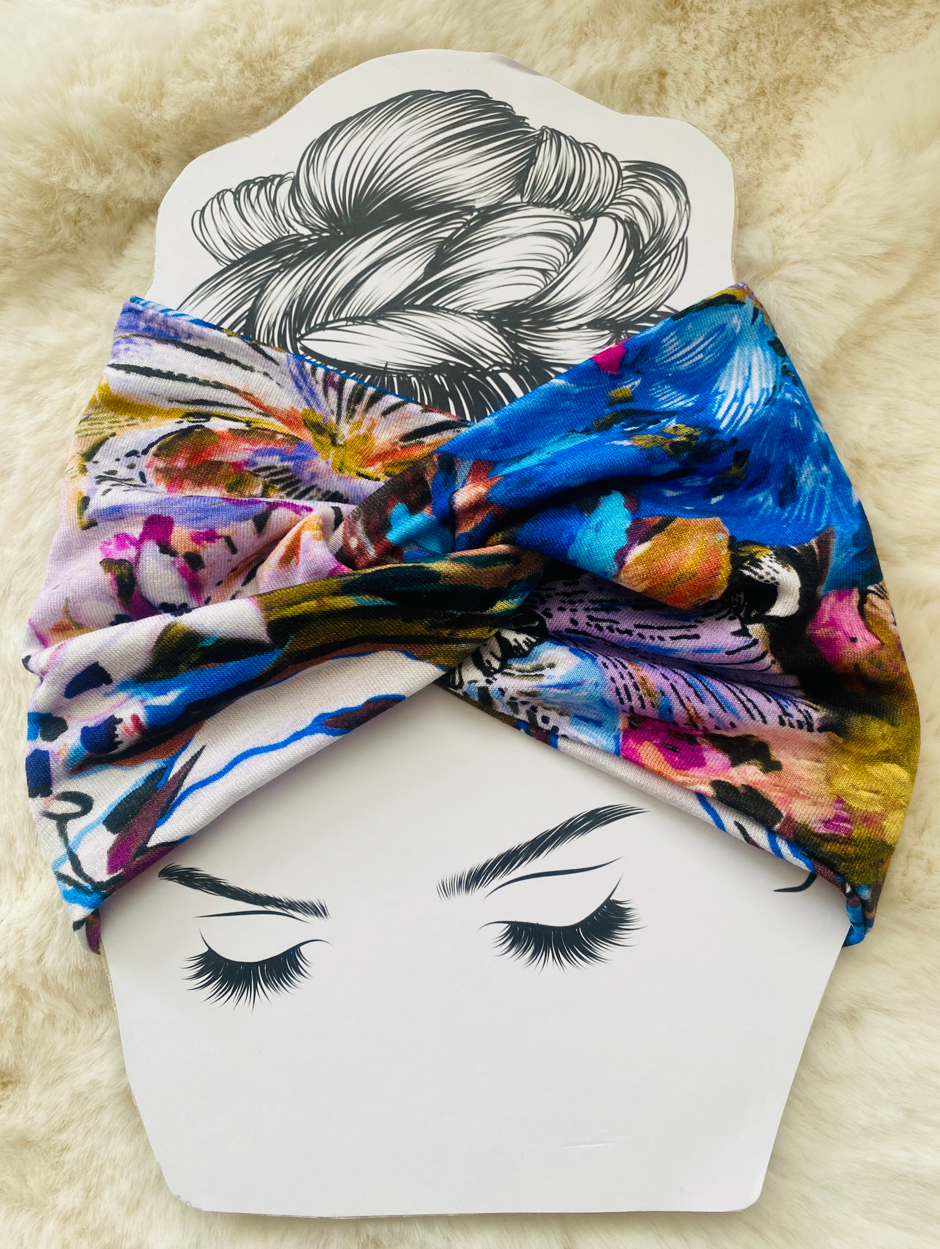 Haarband Turban Damen – Stylisches Stirnband aus weichem Stoff | Boho & Alltag Tulipas Berlin