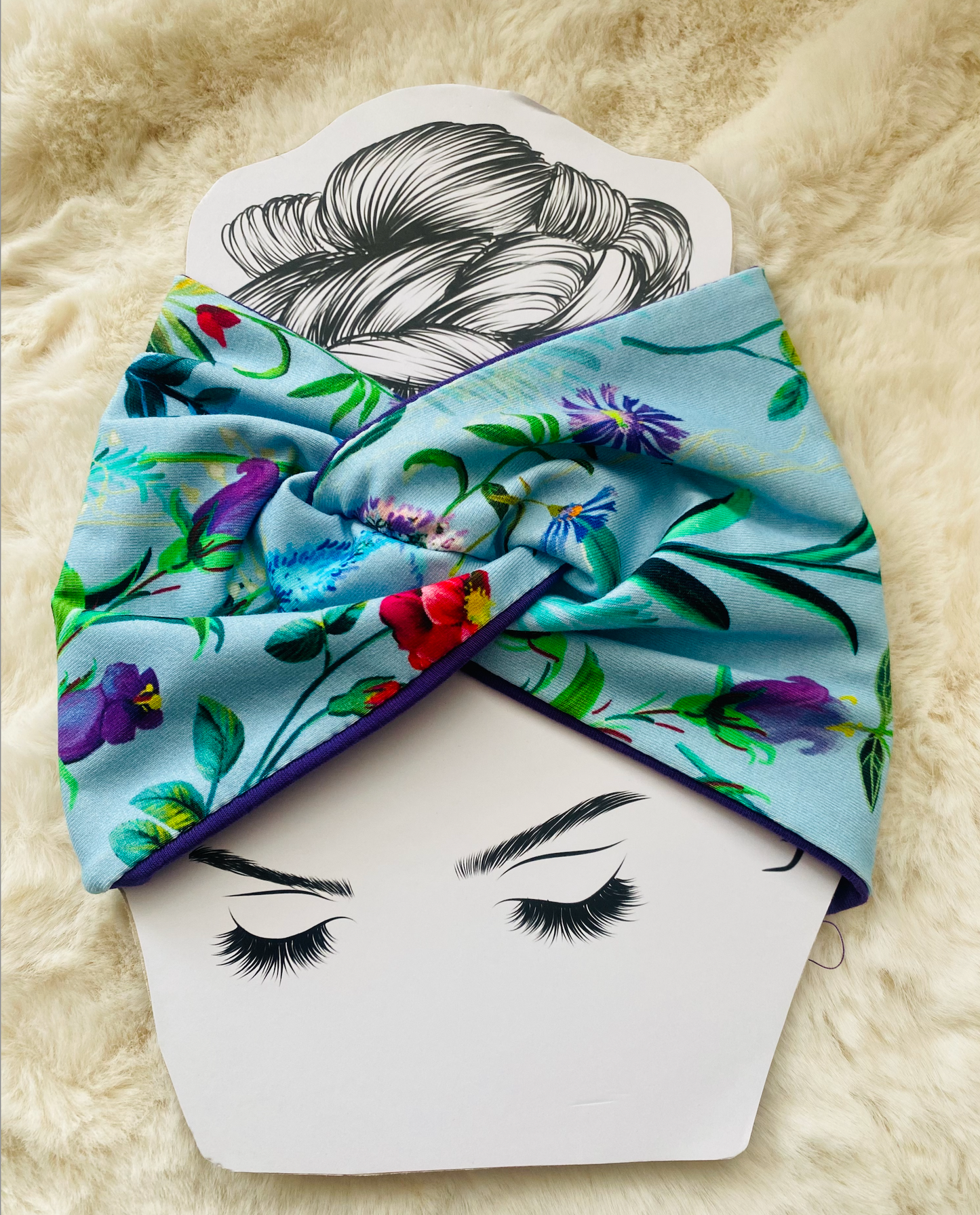 Haarband Turban Damen – Stylisches Stirnband aus weichem Stoff | Boho & Alltag Tulipas Berlin