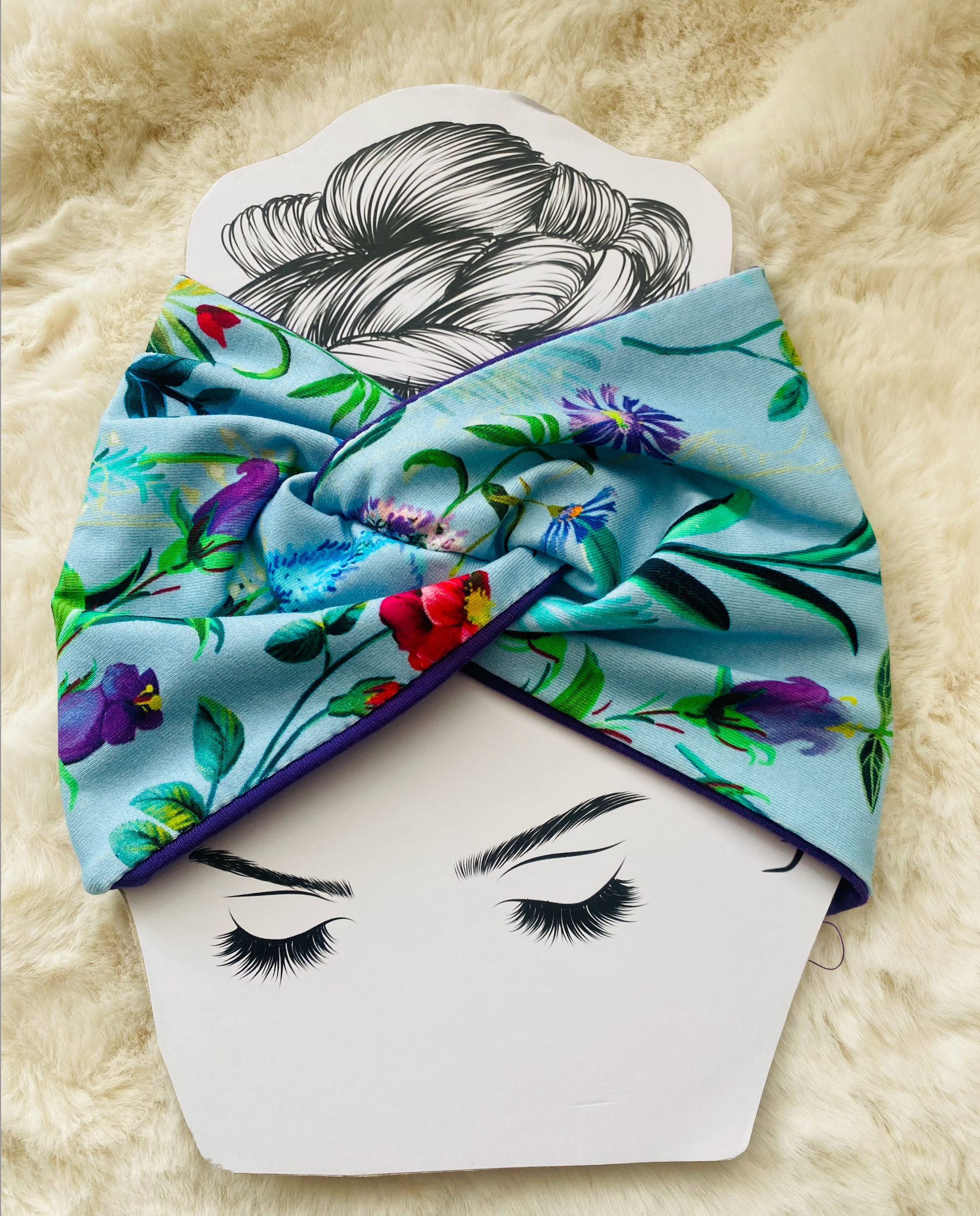 Haarband Turban Damen – Stylisches Stirnband aus weichem Stoff | Boho & Alltag Tulipas Berlin