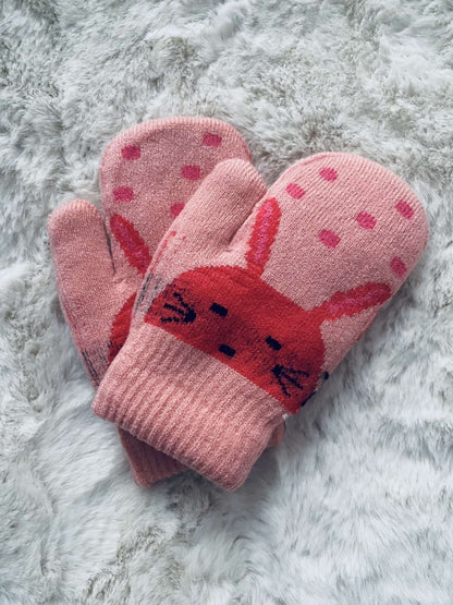 Baby Kinder Handschuhe Fäustlinge Hasenmotiv Tulipas Berlin