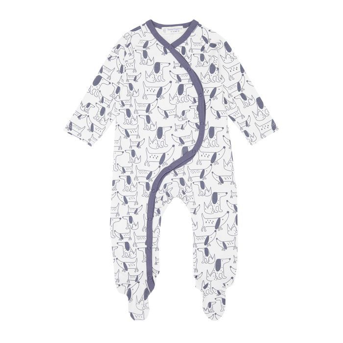 Baby Romper Strampler mit Fuß VALO Pijama Sense Organics