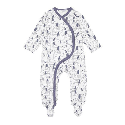 Baby Romper Strampler mit Fuß VALO Pijama Sense Organics