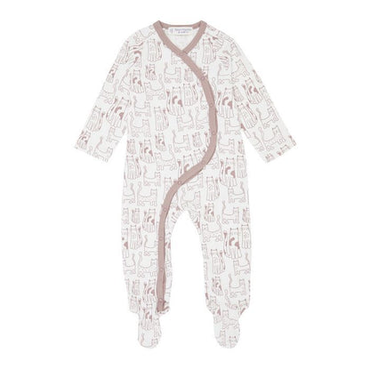 Baby Romper Strampler mit Fuß VALO Pijama Sense Organics