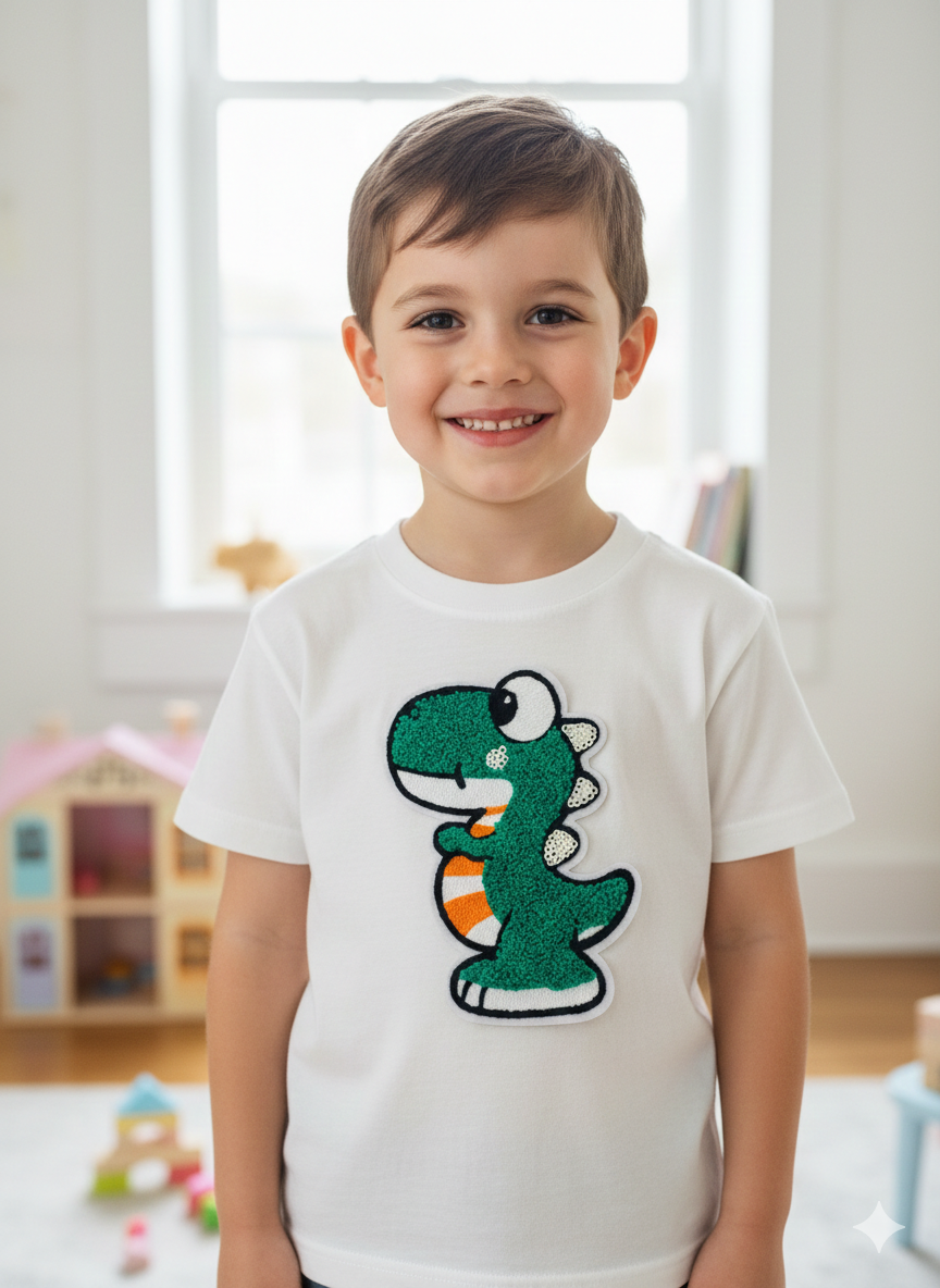 XL Applikation Patch Dinosaurier/Dino/Applikation/Pailletten Aufnäher Tulipas Berlin