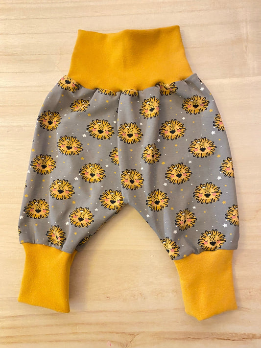 Babyhose Pumphose Mitwachshose Löwe grau Tulipas Berlin