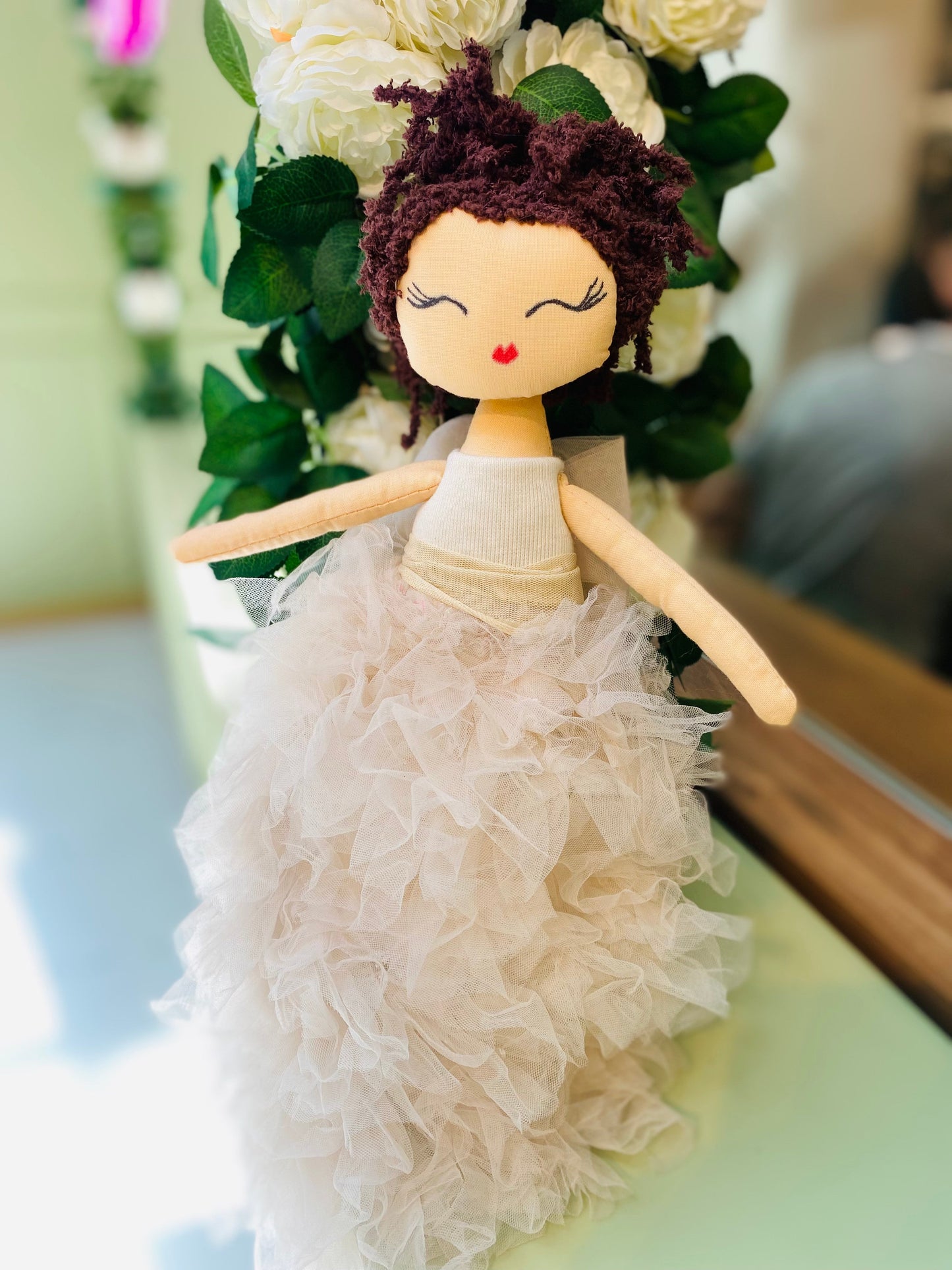 Handgemachte Stoffpuppe für Kinder – liebevolles Einzelstück aus Stoff Tulipas Berlin