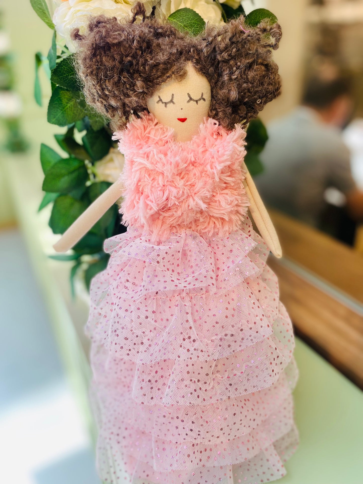 Handgemachte Stoffpuppe für Kinder – liebevolles Einzelstück aus Stoff Tulipas Berlin