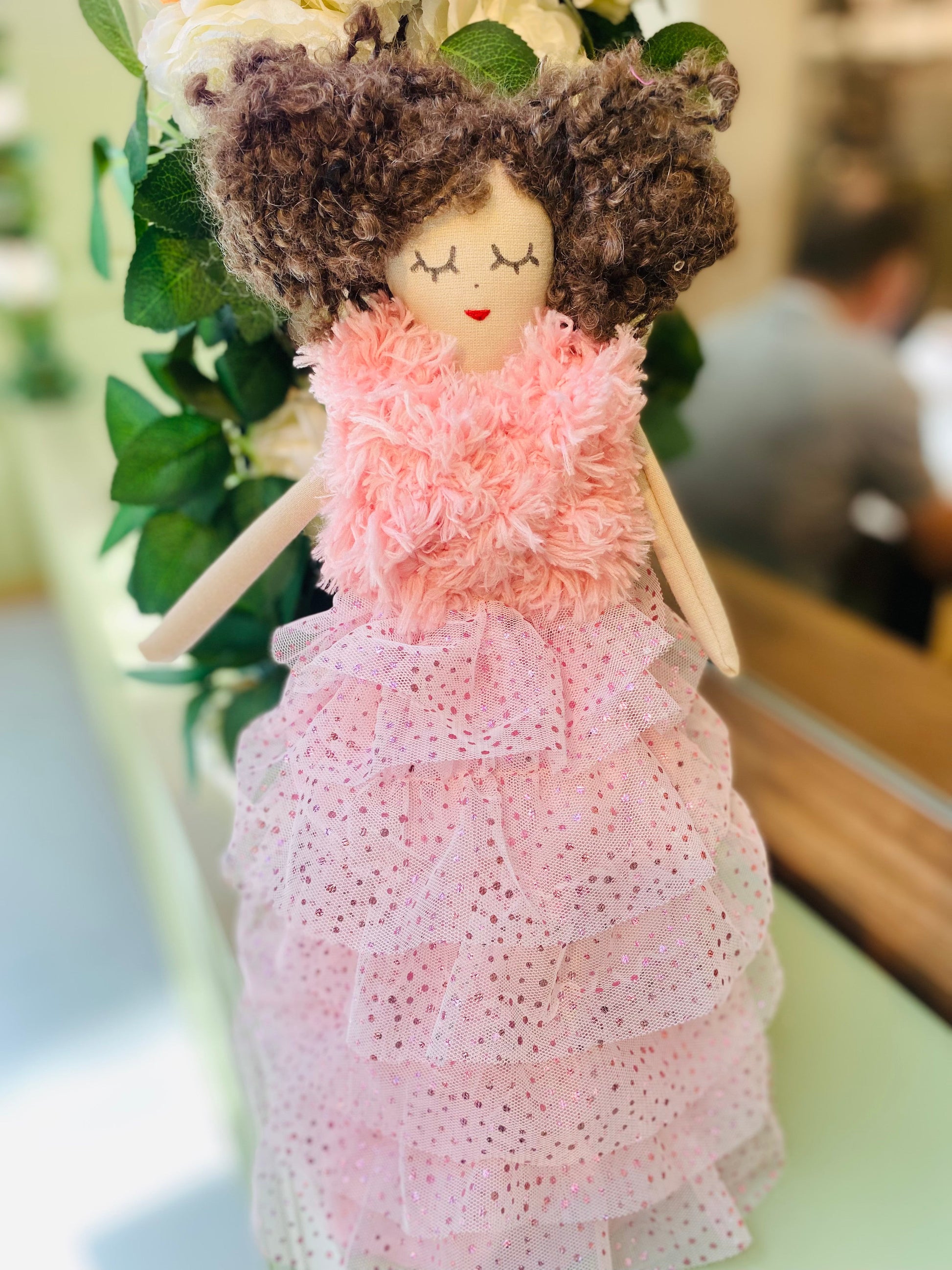 Handgemachte Stoffpuppe für Kinder – liebevolles Einzelstück aus Stoff Tulipas Berlin