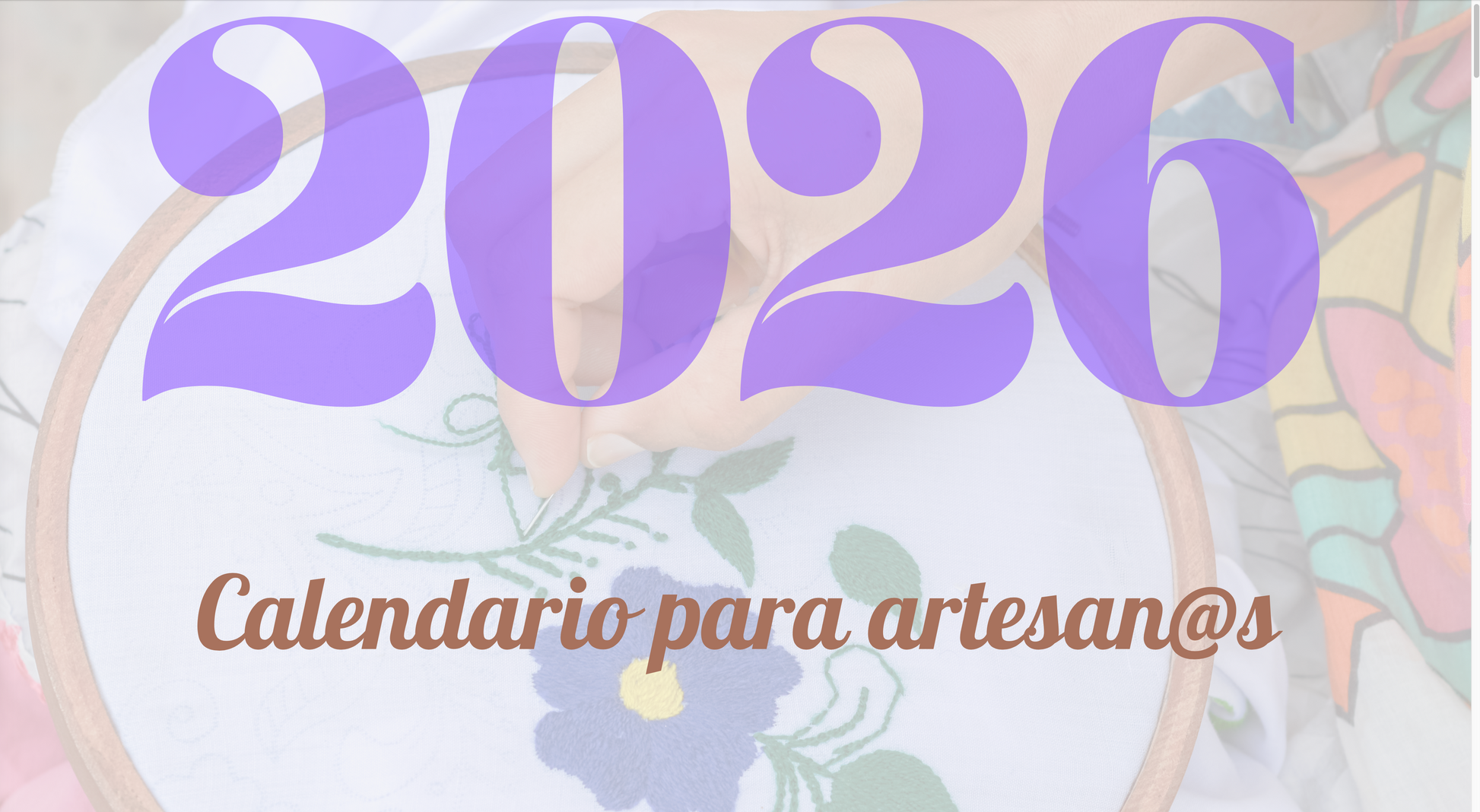 Calendario 2026 + 200 ideas de contenido Tulipas Berlin