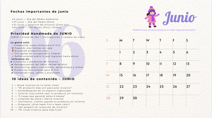 Calendario 2026 + 200 ideas de contenido Tulipas Berlin