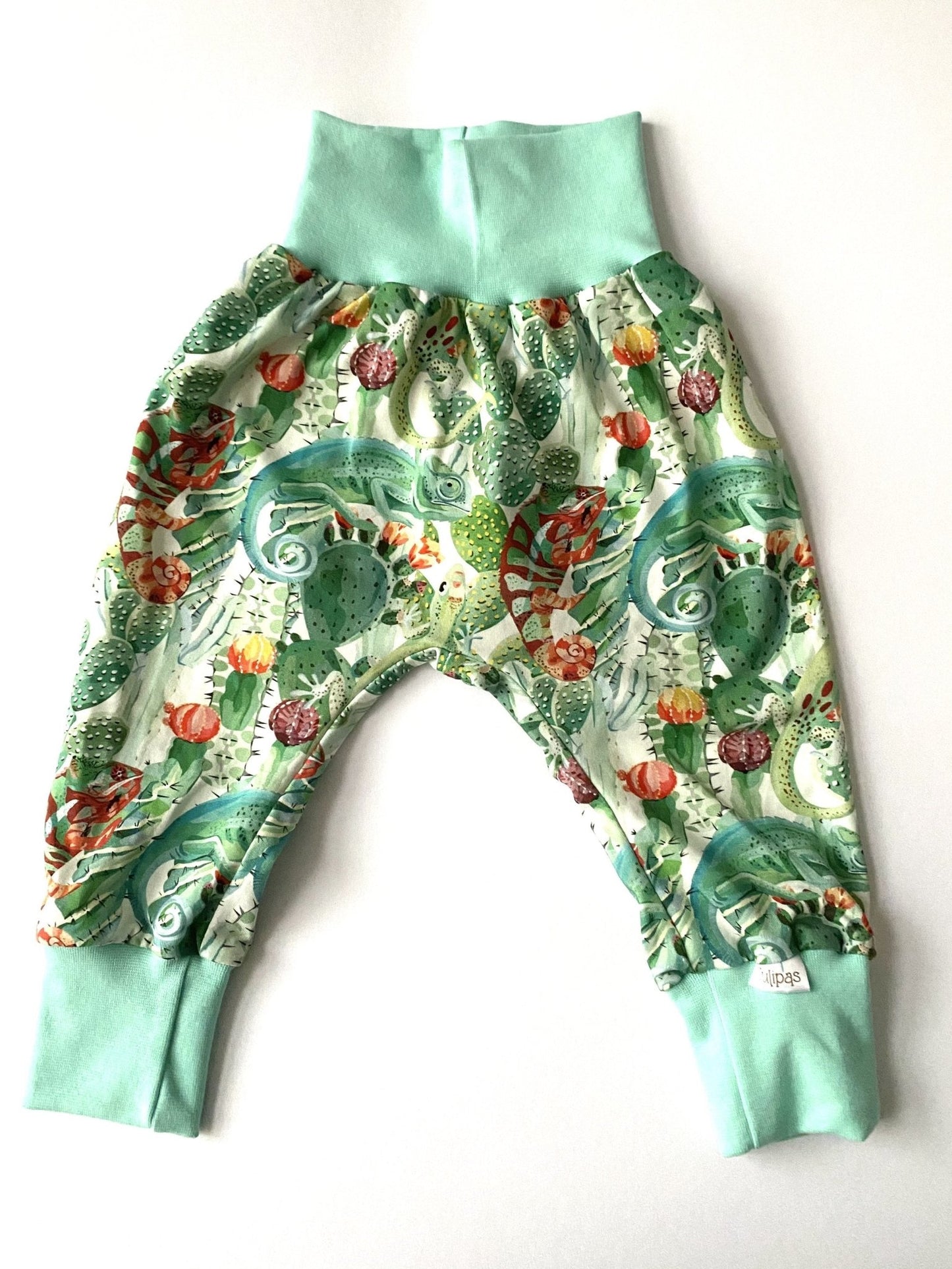 Chamäleon Babyhose Pumphose Mitwachshose Tulipas Berlin