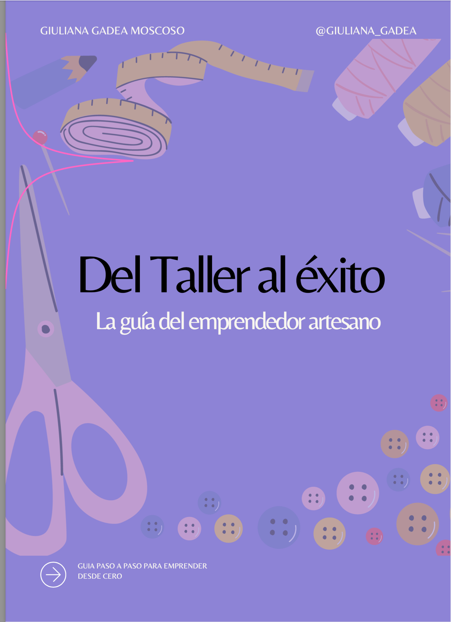 Del taller al exito- manual para el emprendedor artesano Tulipas Berlin