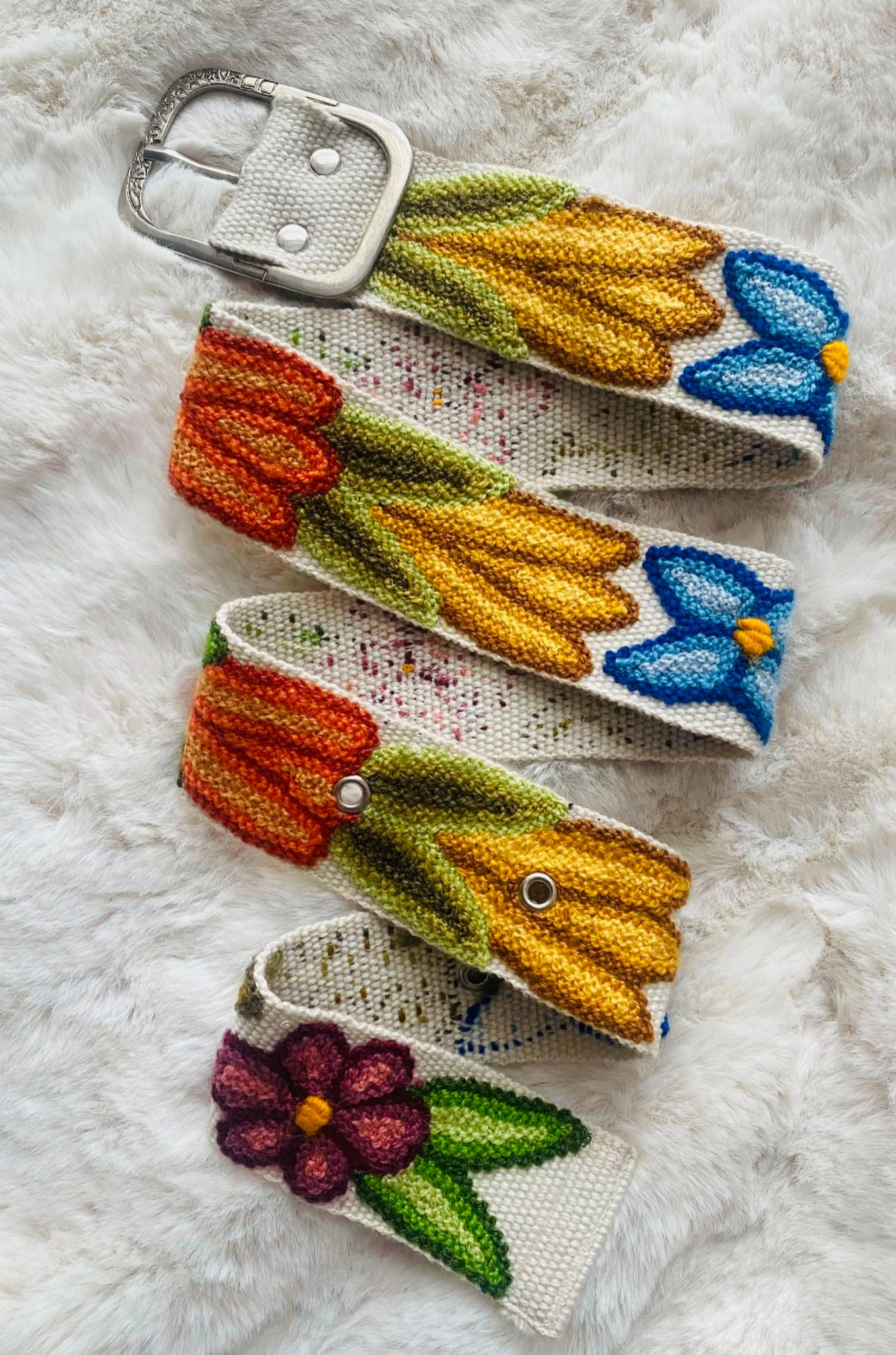 Handbestickter Ethno-Gürtel aus Peru – Einzigartiges Statement-Piece aus den Anden Qoya Berlin